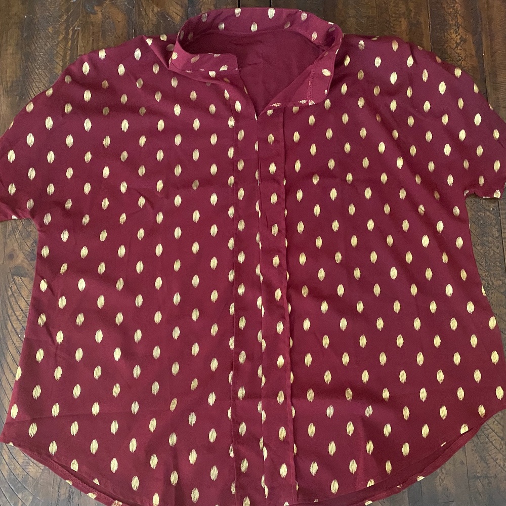 2XL V Neck Summer Loose Plus Size T-shirt!!